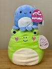 Squishmallows 8” Philippe and 5” Heart Cheek Violet RARE HTF Discontinued NWT