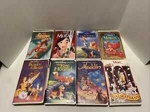 Disney VHS Classics Lot Black Diamond Masterpiece Collection