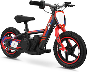 Lightweight Electric Dirt Bike for Kids, 170/340W Electric Motorcycle up to 10/1