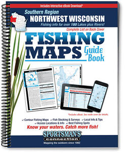 Northwest Wisconsin Southern Region Fishing Map Guide | Sportsman's Connection