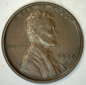 1928 S Lincoln Wheat Cent Circulated 1c Extra Fine XF Penny