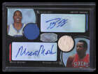 2007-08 Bowman Sterling Refractor Moses Malone Dwight Howard Jersey Auto 1/1