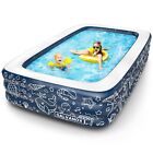 Above Ground Swimmimg Pool 10ft x 6ft Pool for Family/Kids/Adults