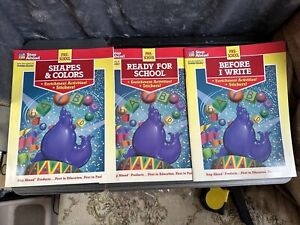 Vintage 1995 Step Ahead By Golden Books Preschool Workbooks Lot Of 3- EXTRA RARE