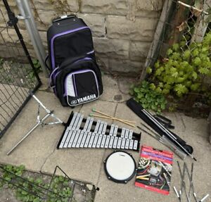 Yamaha Xylophone / Bell / Glockenspiel w Rolling Case , No Stand