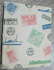 Old stamp album with stamps , a large stamp album different countries 1970