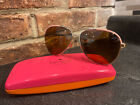 Kate Spade Amarissa Aviator Prescription Sunglasses- Pink & Tortoise W/ Case
