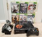 Microsoft Xbox 360 Console 250GB HDD Bundle + 1 Controller + 6 Games VGC Tested