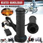 Universal 12V Fast Heated Grips Handlebar Warm Hand Grips for Motorcycle ATV US