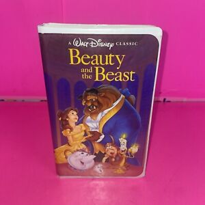 Disney's Beauty and the Beast Rare The Classics Black Diamond Edition (VHS 1325)
