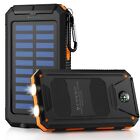 2023 Solar Portable Charg Power Bank with Flashlight Battery Pack Fast Charge