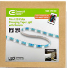Tape Light with Remote Commercial  Electric 16 ft LED Color Changing