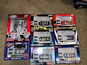 Lot of 8 Different 1:64 NASCAR Diecast Model Kits Motorworks , RC And Winner Cir