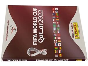 FIFA HARDCOVER World Cup Qatar 2022 PANINI Sticker Album READY TO SHIP !!!