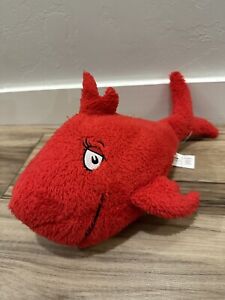 Kohl's Cares Red Fish Plush Dr Seuss One Fish Two Fish Red Fish Blue Fish