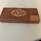 Maduro Jamaica Wooden Cigar Box Empty