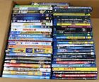 Huge Lot of 50 DVD and Blu-Ray Movies - Little Mermaid, Power Rangers, Ice Age