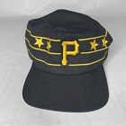 Vintage 1970s 70s Annco Official MLB Pittsburgh Pirates Pillbox Hat Stars L