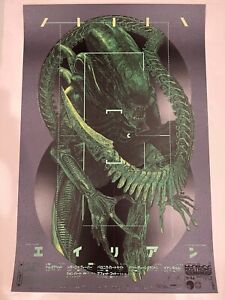 Alien Krzysztof Domaradzki - Molecular Acid Japanese Variant Poster Nostromo
