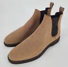 Original Mens Rothy's The Chelsea Boots - Merino Wool - Bourbon
