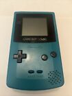 Gameboy Color Teal Blue Restored w/ Glass Lens - Exceptional Condition - GBC