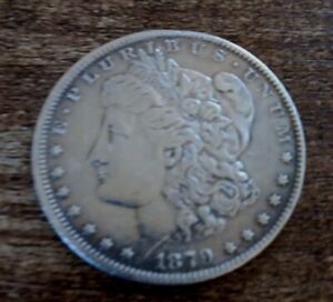 New Listing1879 $1 Morgan Silver Dollar NICE COIN!