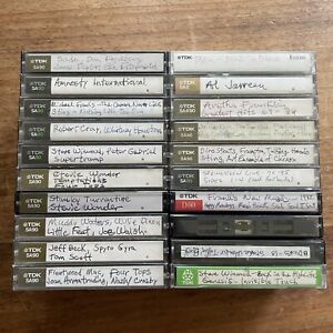 USED Lot of 20 TDK SA-X 90 & 100 SA90 Type II High Position Cassette Tapes