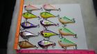 Lot Of 13 Rapala Rippin Rap Size 7 Multi Colored Fishing Lures