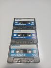Radio Shack Concertape 90 Minute Cassette Tapes 3 pack 1980s Made In USA NOS
