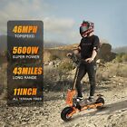 5600W 60V 27AH Foldable Electric Scooter Adult Dual Motor 11in Off-Road Tire h87