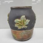 New ListingVintage Signed Studio Pottery Art Raku Vase-Beautiful Distinction