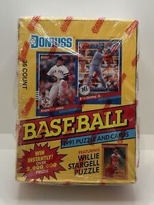 1991 Donruss Series 1 Baseball Hobby Box