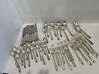 New ListingVintage Holmes & Edwards Silverplated Lovely Lady Pattern 50 Pieces Silverware