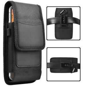 Men Cell Phone Belt Pack Bag Loop Waist Holster Pouch Case​ Nylon Wallet Cover