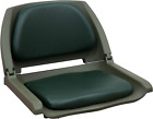 8WD139 Series Molded Fishing Boat Seat with Marine Grade Cushion Pads, Green ...