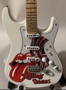 Rolling Stones  10” Tribute Guitar With Stand.