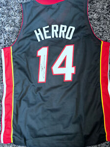 Tyler Herro Miami Heat Autographed Black Jersey JSA COA