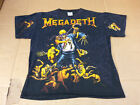 Megadeth Vintage Wild Oats T-Shirt “Vic Goes To Hell”  SIZE LARGE, VERY RARE!!!