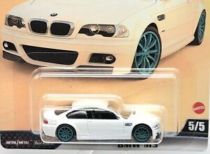 HOT WHEELS 2024 PREMIUM FAST AND FURIOUS WHITE BMW M3 REAL RIDERS FURIOUS7!!