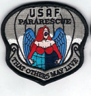 New ListingPATCH  USAF PARARESCUE REDHEAD ANGEL       PG29