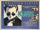 Christian Slater Original Movie Posters & VHS Lot 6 Kuffs/Broken Arrow/Hard Rain