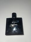 AUTH Bleu De Chanel EDT Men's Fragrance Cologne 3.4 FL OZ 100 ML 90% Full