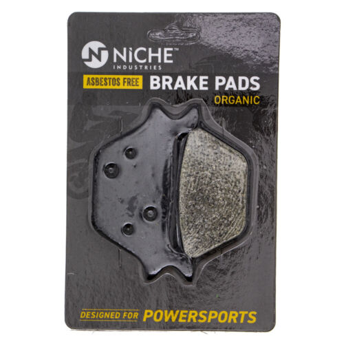 NICHE Brake Pad Set for Harley-Davidson Dyna Glide Softail Heritage Rear Organic (For: More than one vehicle)