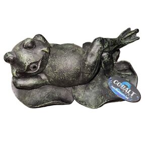 Cobalt Ponds Frog Water Spitter Fountain Feature