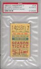 1983 Yankees Opening Day Home Opener Ticket Stub PSA