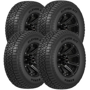 (QTY 4) 285/45R22 Kenda Klever A/T2 KR628 114H XL Black Wall Tires (Fits: 285/45R22)