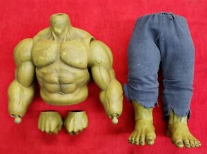 Hot Toys - Age of Ultron - The Hulk - 1/6 - MMS287 - Body + Hands Only - Damaged