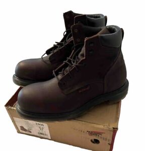 Red Wing 2406 Supersole 2.0 Size 9.0 EE 6inch Brown Steel Toe Boots New In Box