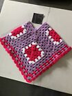 BRAND NEW HANDMADE Toddler  Poncho Handmade Crochet