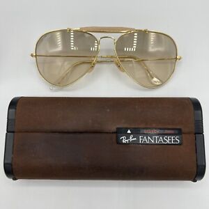 Vintage Ray Ban B&L Fantasees 58mm Arista Outdoorsman Sunglasses USA